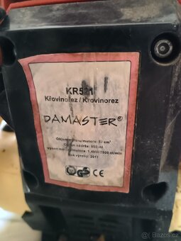 Benzínový křovinořez Damaster KR521 - 4