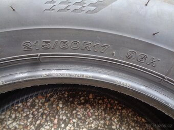 Letní pneu 215/60/17 R17 Bridgestone - 4