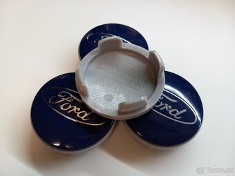 Středové krytky Ford, 54x52mm Blue - 4