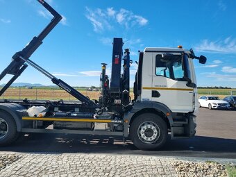 MAN TGM 18.290 4x2 BL RUKA HIAB 138 + NOSIČ KONTEJNERU 10T - 4