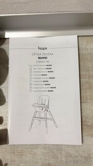 Zopa Nuvio Jídelni židlička - 4
