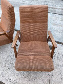 Párová Retro křesla v původním stavu - 4