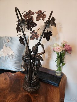 Romantická figurální lampa/lampička - 4