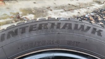 zimní kola Škoda Citigo,VW Up,Seat Mii, 165/70/14 zimní - 4