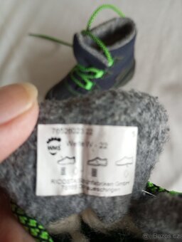 Dětské zimní boty vel.22 - 4