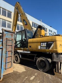 Kolové rypadlo CAT M 322 D s magnet. hlavou - 4