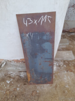 Plechy 4mm - 4
