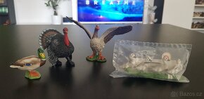 Schleich ptáci pštros sova labuť papoušek sup plameňák ara - 4