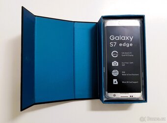 prodám nový, elegantní, telefon Samsung S7 Edge (stříbrný) - 4