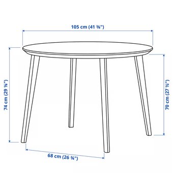 Jídelní stůl Lisabo, Ikea - 4