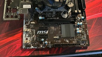 MSI H110M PRO-VH + i3-6100 (2C/4T) - 4