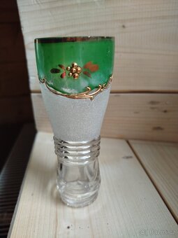 MNICHOV BOTA starožitná MALOVANÁ BOHATĚ ZDOBENÁ UPOMÍNKOVÁ - 4