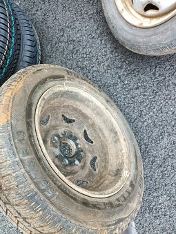 4ks Plechová kola 4x114,3 R13 - 4