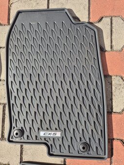 ORIGINÁL GUMOVÉ KOBERCE MAZDA CX5 KF - 4