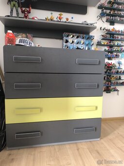 Dětský pokoj - zeleno - šedé provedení - 4