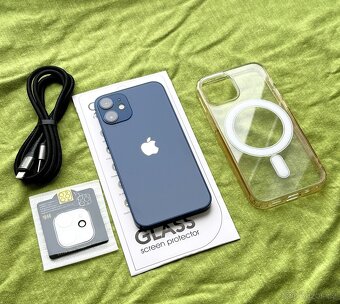 🍏 Apple Iphone 12 Mini 64GB BLUE 🍎 100% baterie 🔋 - 4