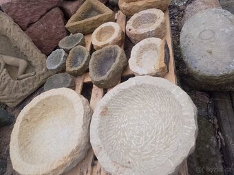 Kamenné mísy, ptačí pítka - 4