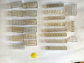 Lego různé kostičky atyp , s potisky - prostě vše .. - 4