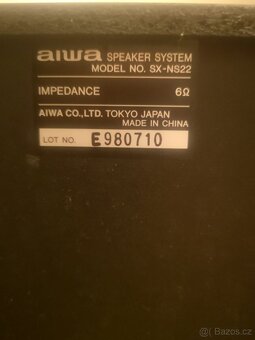 Hifi věž systém AIWA NSX-S212 - 4