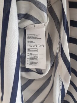 Pruhovaný letní top H&M - 4