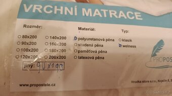 Vrchní matrace - 4