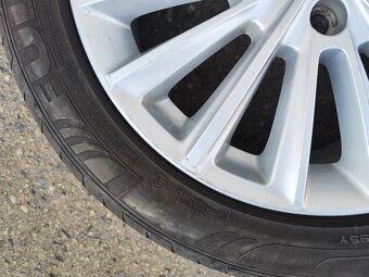 17"alu sada 5x108 origo Ford Focus 3 C-Max 215/50 TPMS - 4