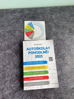 Anglická učebnice, tabulky, autoškola, matematika - 4