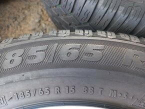 Prodám sadu kol VW 185/65R15 zimní - 4