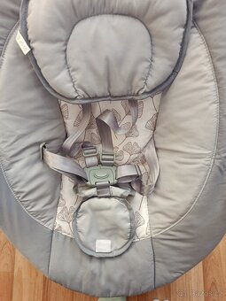 Houpací lehátko Kinderkraft Luli Grey - 4