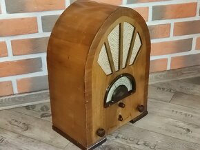 Krásné staré rádio Seibt Roland 3L, rok 1932 - 4