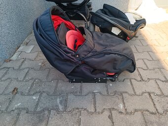 Kočárek autosedačka sportovni korba trojkombinace Alpiron - 4