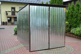 Plechová garáž 3x5m - 4