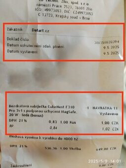 Bezdrátová nabíječka CubeNest E310 Pro - 4