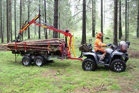 nadstandartní vyvážecí přívěs Kranman T2000ex - 4