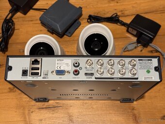 Hikvision analog kamera HD-TVI - 2MPix, DVR AVTECH - 4
