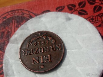 EIN KREUZER 1816 A-SUPER STAV Č.2 - 4