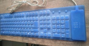 Silikonová klávesnice USB česká vodědolná - 4