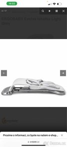 Lehátko Ergobaby Ergo Baby Evolve light grey - 4