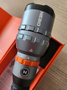 taktická svítilna NEBO kempování outdoorová vojenská samopa - 4
