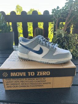 Nike Dunk Low - Blue Whisper/White-Hyper Royal - 4