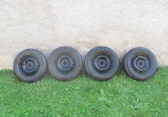 ZIMNÍ PLECHOVÁ KOLA 15" - 5x112 - 195/65/R15 - 4