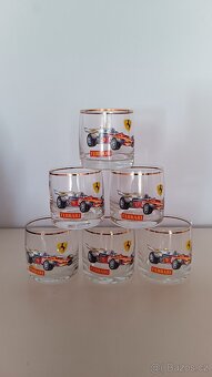 Retro sada malých skleniček Ferrari - 4