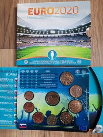 SADA SLOVENSKÝCH MINCÍ 2021 ME ve fotbale 2020 - 4