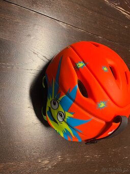 Dětská lyžařská helma Relax oranžová - 4