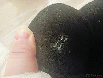 Dětské lyže 90 + lyžáky, helmy, brýle, páteřák - 4