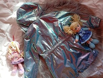 Dívčí kabátek lehká bundička 122 - 4