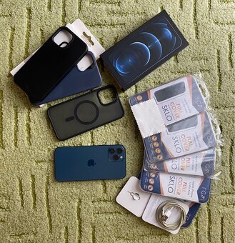 IPHONE 12 PRO MAX 128GB - MODRÝ - jako nový - 4