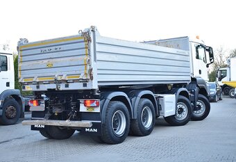 MAN TGS 35.500 8x4 - třístranný sklápěč + Bordmatik+ závěs - 4