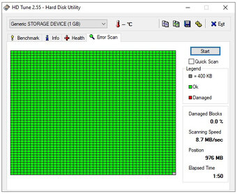 SD paměťová karta Transcend 1 GB, plně funkční  - 4