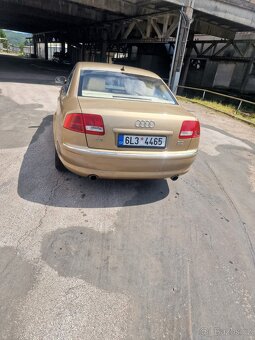 AUDI A8 3.7 V8 206kw, r.v 2004/5 STK 1/26, najeto 285tis, Su - 4